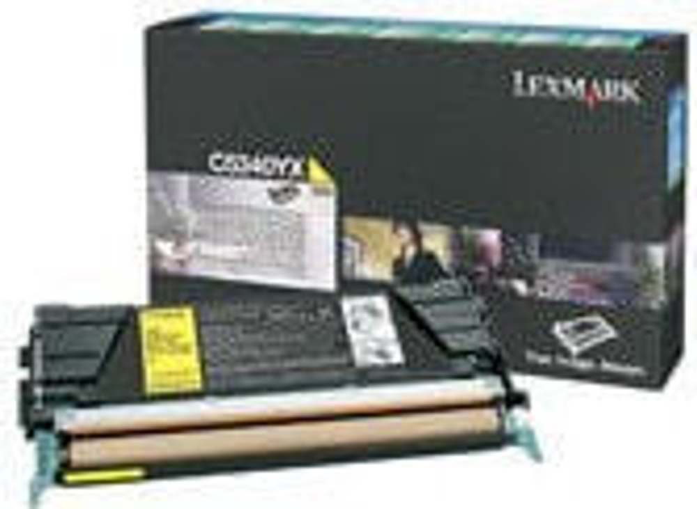 Картридж тонерный желтый 1 шт Lexmark C5340YX