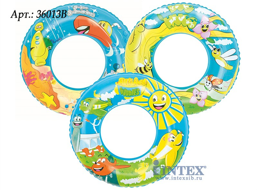 Круги для плавания круглые 3-6 лет