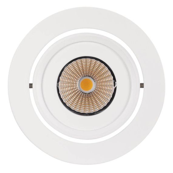 Встраиваемый светодиодный светильник Arlight LTD-95WH 9W Warm White 45deg 017463