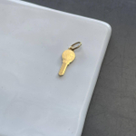 подвес ключик (позолота)