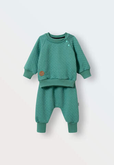 Комплект из капитония свитшот и джоггеры (малахит)