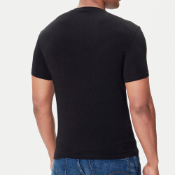 Мужская футболка черная Emporio Armani EM000380_AF14133