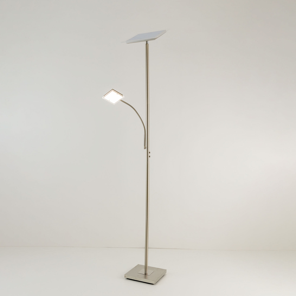 Citilux Харди CL802011 LED Торшер с диммером Матовый Хром