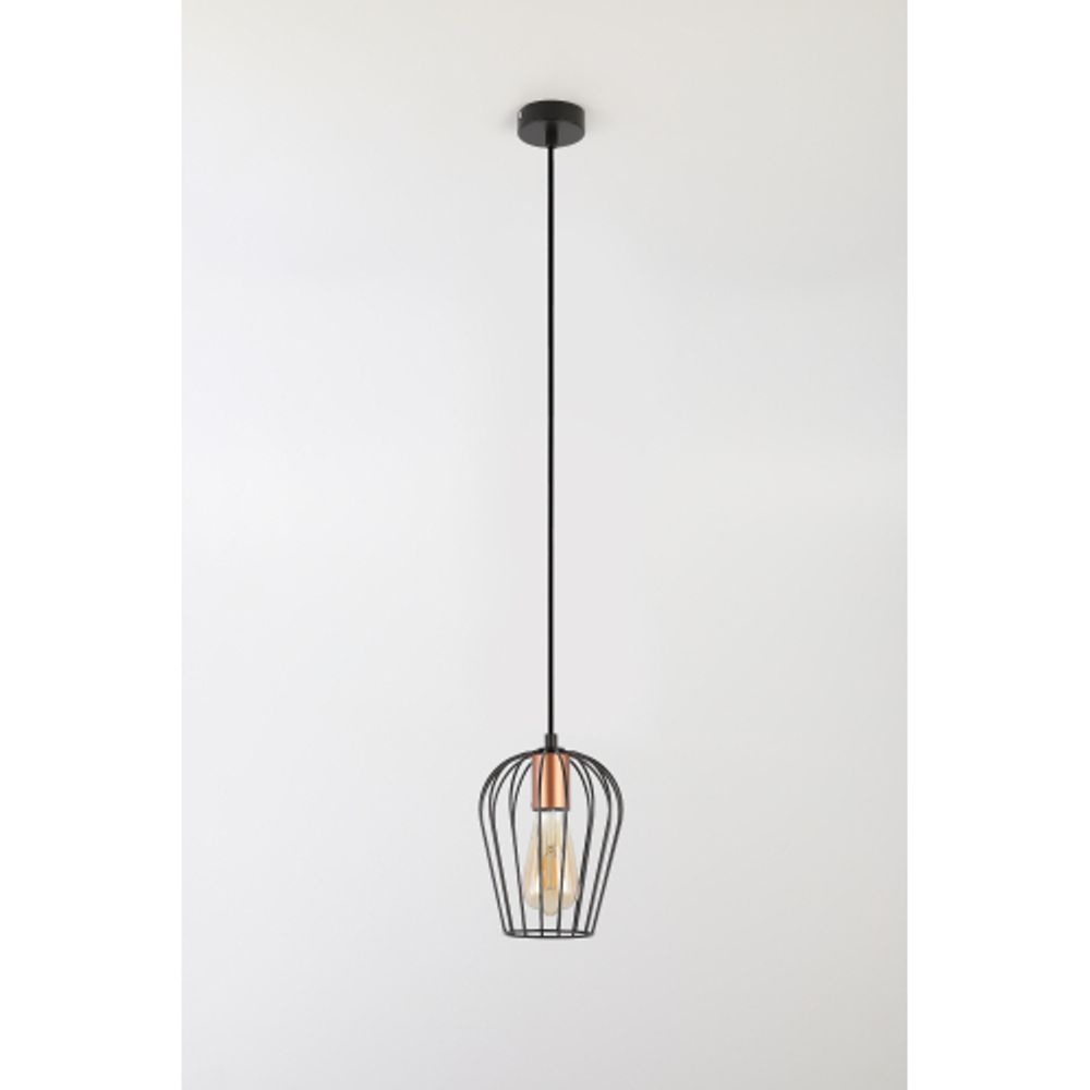 Светильник подвесной (подвес) Rivoli Atena 5063-201 1 х E27 40 Вт лофт - кантри