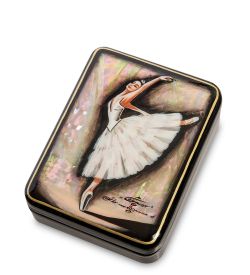 Народные промыслы ШК-55/133-A Шкатулка «Балет» исп.Земина