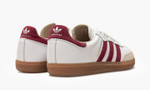 Adidas Samba OG "Sporty & Rich White Collegiate Burgundy"