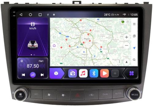 Магнитола для Lexus IS 2 2005-2012 - Kuberg SF-1030 QLed+2K, Android 12, Быстрая, CarPlay, 4G SIM-слот