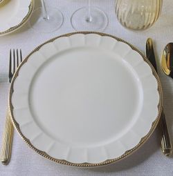 Lenardi 205-932 Набор из 6 тарелок 27см ИМПЕРИАЛ ЗОЛОТО в под.уп.(х6) Фарфор