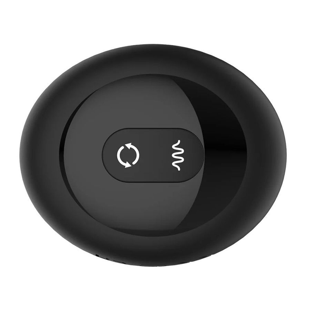 Черная анальная вибровтулка Nexus Tornado Medium с функцией вращения