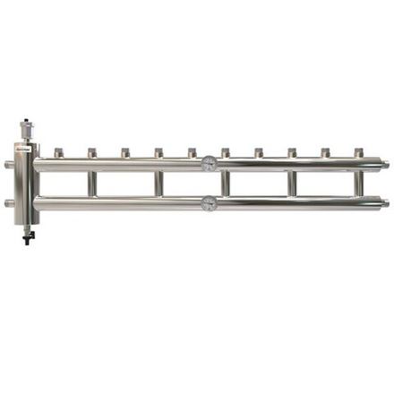 Распределительный коллектор с гидрострелкой 60 кВт, 5+1 контур