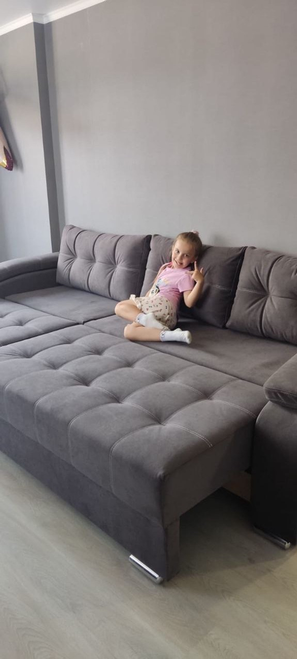 Диван с пошаговой раскладкой