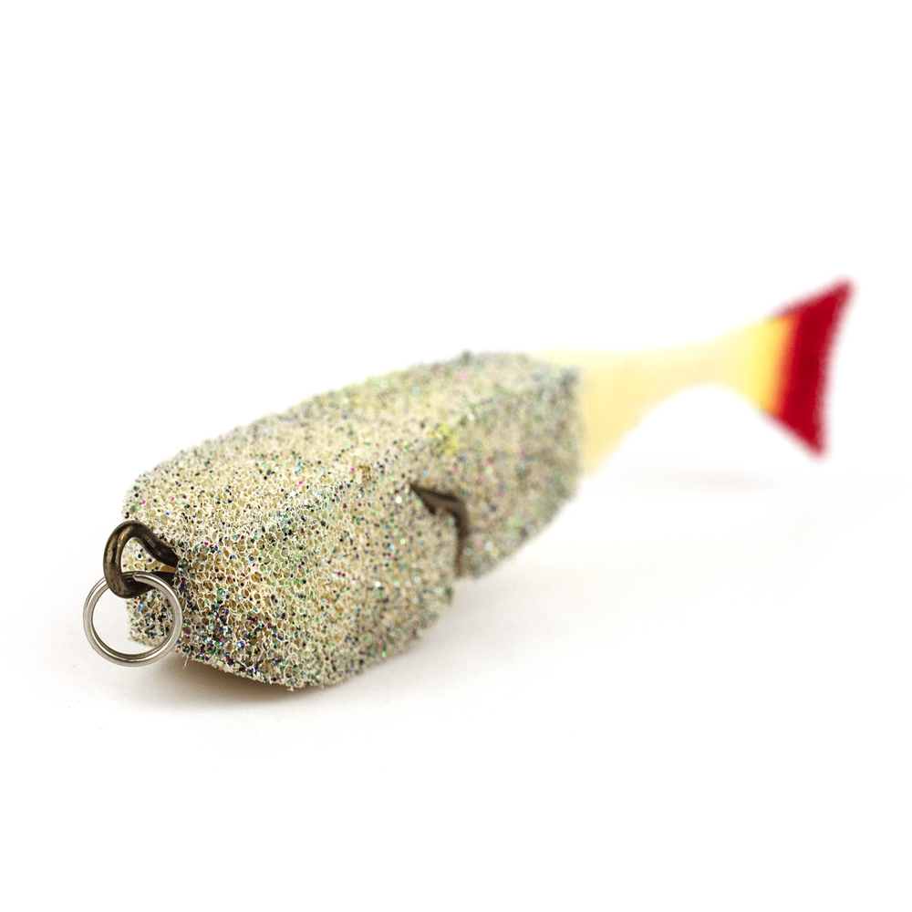 Поролоновая рыбка "Марка" мерцающая, 10см (15шт/уп)