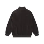 Толстовка Ymkashix Puff Zip велюровая коричневый