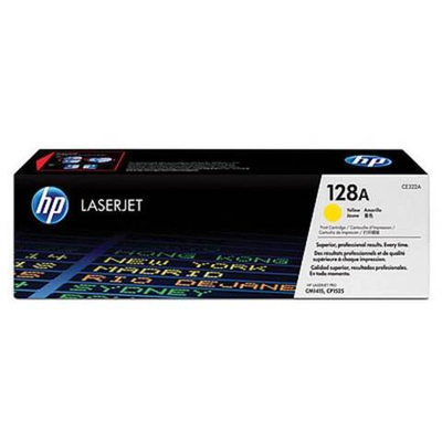 Картридж HP 128A CE322A лазерный желтый (1300 стр)