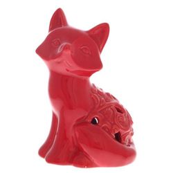 GAEM Фигурка декоративная "Лисичка" с подсветкой, L10,3 W8 H16,5 см, (2хLR44), 2в.