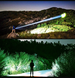 Фонарь ручной высокой яркости "белый лазер" Огонь H-3059-PM30-TG