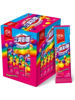 Драже жевательные конфеты Фруктовая Радуга 13 г * 24 шт