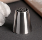 Насадка кондитерская «Роза малазийская», d=3,7 см, выход 2 см, нержавеющая сталь