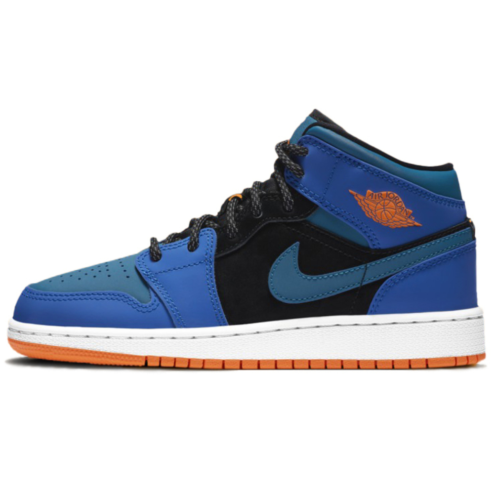Кроссовки Air Jordan 1 Mid GS Racer Blue