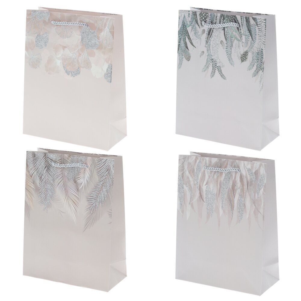 GAEM Пакет подарочный S (бумага 210г/м2, блок микс 12шт), L18 W8 H23,5 см, 4в.