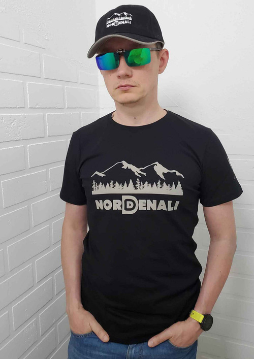 Футболка ND-002 Nord Denali (черная)