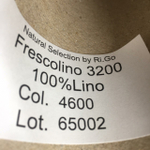 FRESCOLINO - Ri.Go 100% лен 320м/100гр col. 4600 джинсовый меланж, есть мал. бобинка 277гр. S914