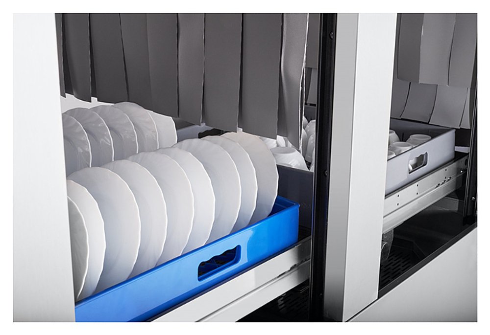 Туннельная посудомоечная машина Abat МПТ-2000 левая