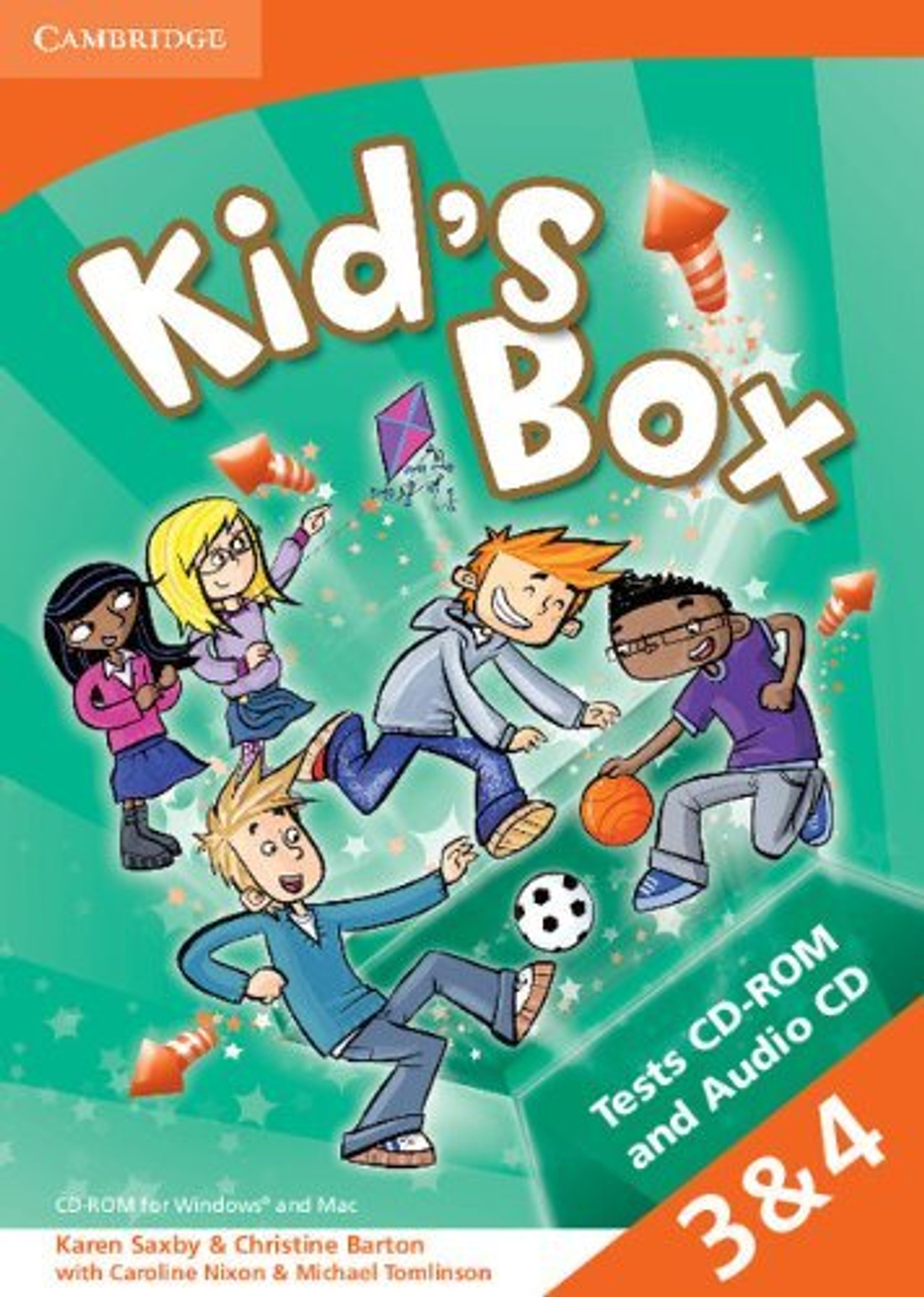 Kid's Box Levels 3–4 Tests CD-ROM and Audio CD