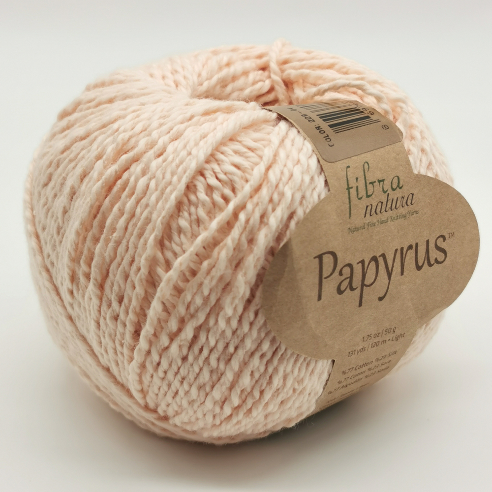 Пряжа для вязания PAPYRUS (229-04) FIBRA NATURA