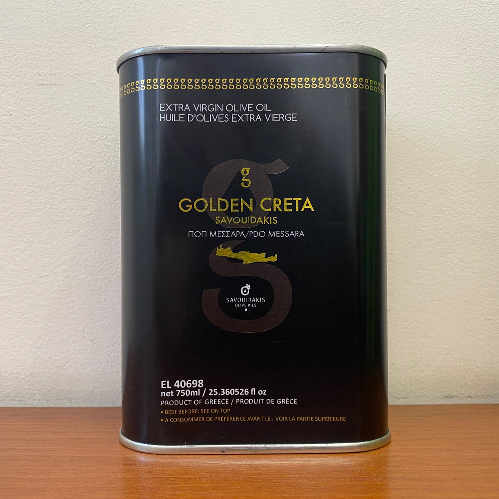 Оливковое масло EXTRA VIRGIN OLIVE OIL PDO MESSARA "GOLDEN CRETA 750 мл, ж/б, Греция