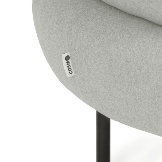 Кресло Adelaide R серая ткань