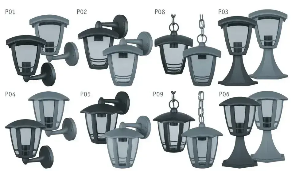 Светильник уличный настенный Navigator 61 612, 4 грани, 60 Вт, цоколь E27, IP44, черный