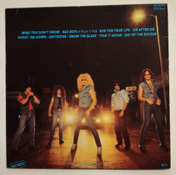 Винтажная виниловая пластинка LP Twisted Sister Under The Blade (Germany 1982)