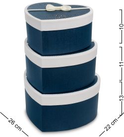 Packing Symphony WF-96-A Набор коробок из 3шт «Сердце»