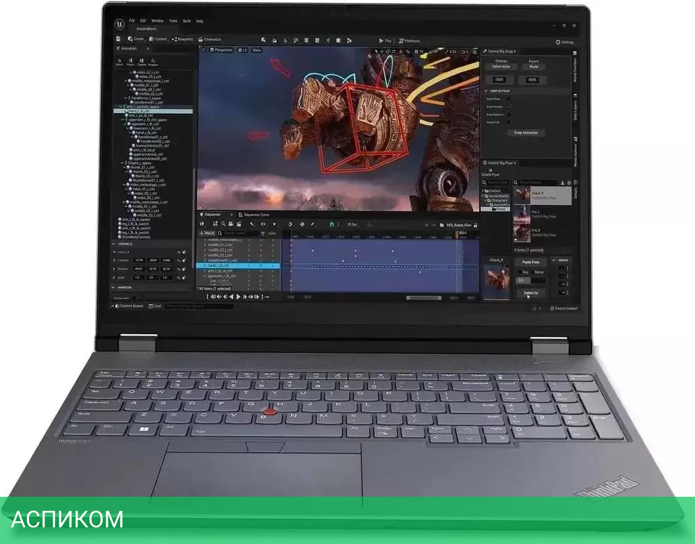 Рабочая станция Lenovo ThinkPad P16 Gen 2 21FA0051US