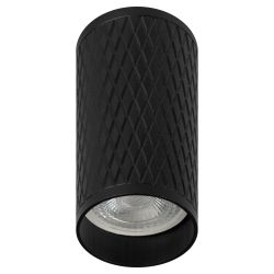 Светильник настенно-потолочный спот ЭРА OL44 BK MR16 GU10 IP20 черный