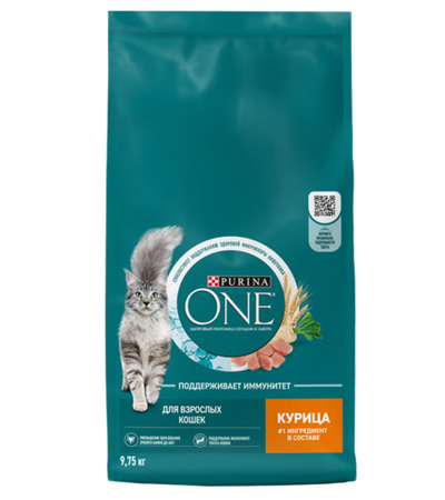 Purina One Adult Cat Курица 1кг. развес