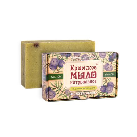 Крымское мыло натуральное "Можжевельник"