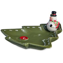 БЛЮДО СЕРВИРОВОЧНОЕ КОЛЛЕКЦИЯ "CHRISTMAS GIFT" 16*15,5*8,5 СМ