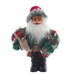 GAEM Дед Мороз подвесной, L10 W4 H12 см