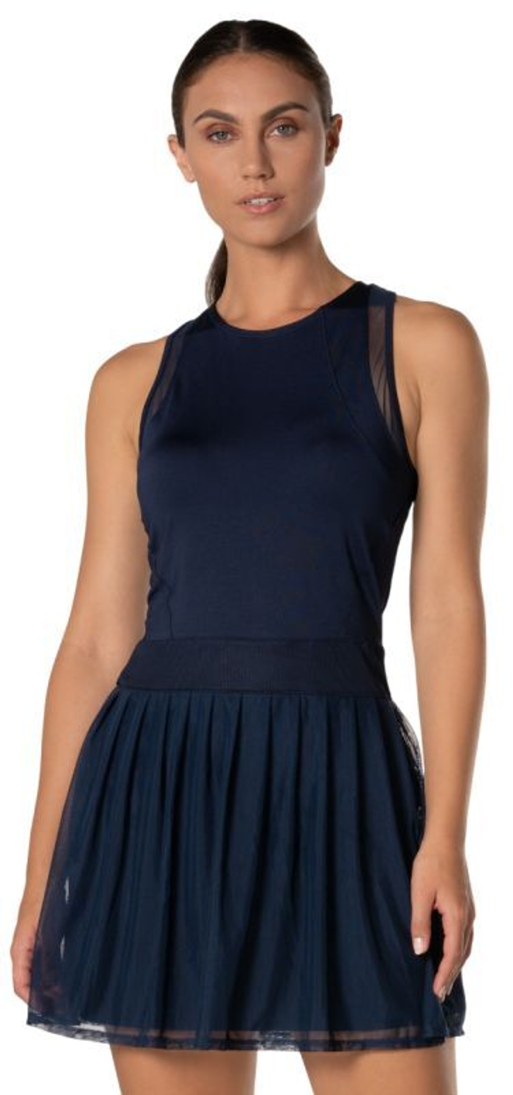 Теннисное платье Lucky in Love Pickleball Prints Next Level - небесный