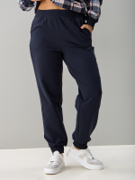 Костюм с брюками КБ-90М/клеткасиний-бежголубой