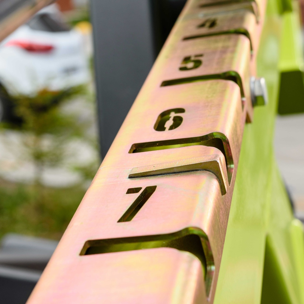 Force-2807 Уличный тренажер Верхняя тяга с переменной нагрузкой ZAVODSPORTA