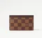 Визитница Louis Vuitton из канвы Damier, коричневый