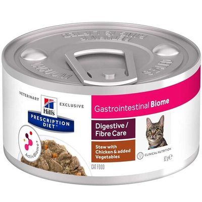 Hill's Feline Gastrointestinal Biome 82 г- диета (консервы) для кошек лечение ЖКТ