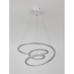 Светильник потолочный светодиодный Rivoli Gabriella 6188-201 LED 3000-6300К 104 Вт с пультом | Rivoli