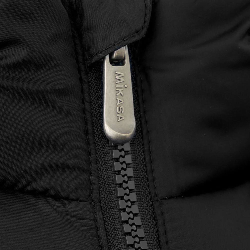 Куртка утепленная с капюшоном жен. MIKASA MT913-049-XS, р.XS, полиэстер, нейлон, черный