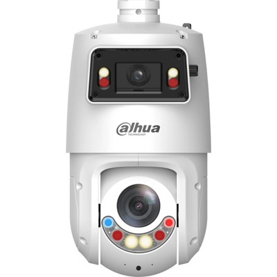 Уличная купольная PTZ IP-видеокамера с панорамным модулем, DAHUA DH-SDT4E425-4F-GB-A-PV1-0280-S2, 1/2.8" 4Мп CMOS ИК 30м, LED 30м 1/2.8" 4Мп CMOS, ИК 100м
