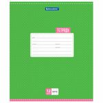 Тетрадь 12 л. BRAUBERG, клетка, обложка картон, ТОЧКИ, 103023, 5шт