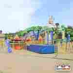 Быстрые американские горки «Молния», 5 кабин 10 мест, 22,5×11×3,2 м